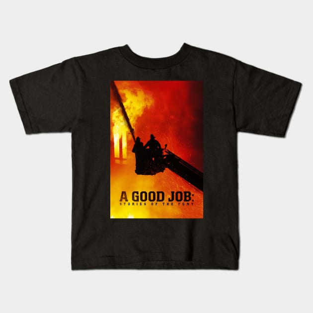 A Good Job Kids T-Shirt by diiiana